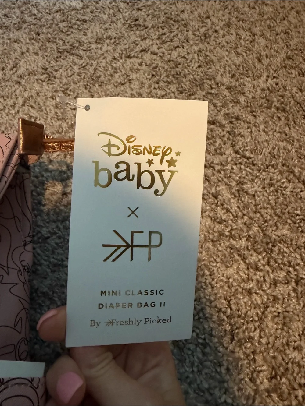 Freshly Picked Mini Classic Diaper Bag Disney Princess NWT